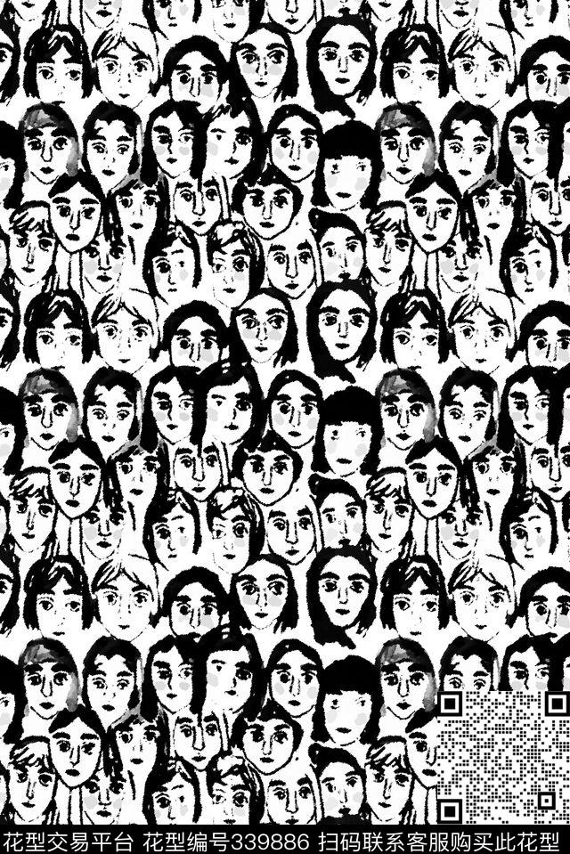 流行时尚花等传统印花华亿平台下载（图片编号: 339886） - 瓦栏（Walan）