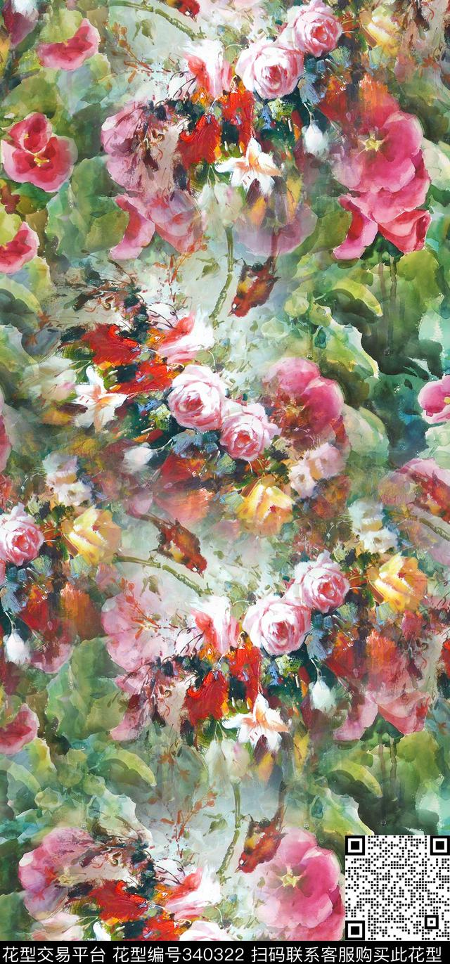 循环华亿平台数码印花华亿平台下载（图片编号: 340322） - 瓦栏（Walan）