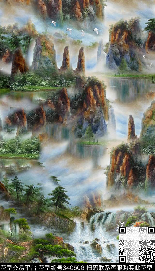 建筑/地表景观数码印花华亿平台下载（图片编号: 340506） - 瓦栏（Walan）