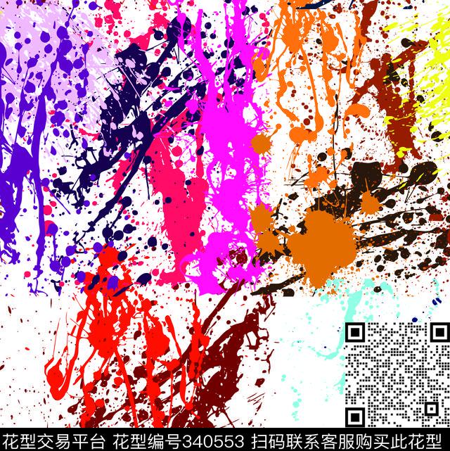 抽象传统印花华亿平台下载（图片编号: 340553） - 瓦栏（Walan）