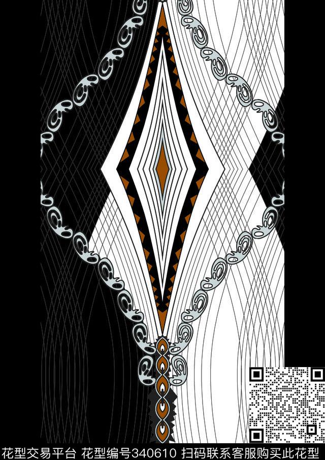 定位华亿平台传统印花华亿平台下载（图片编号: 340610） - 瓦栏（Walan）