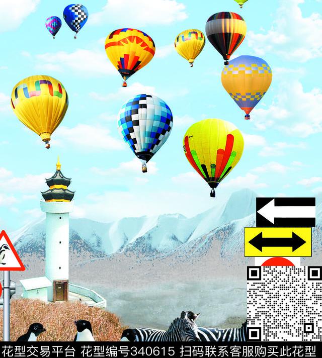 动物数码印花华亿平台下载（图片编号: 340615） - 瓦栏（Walan）