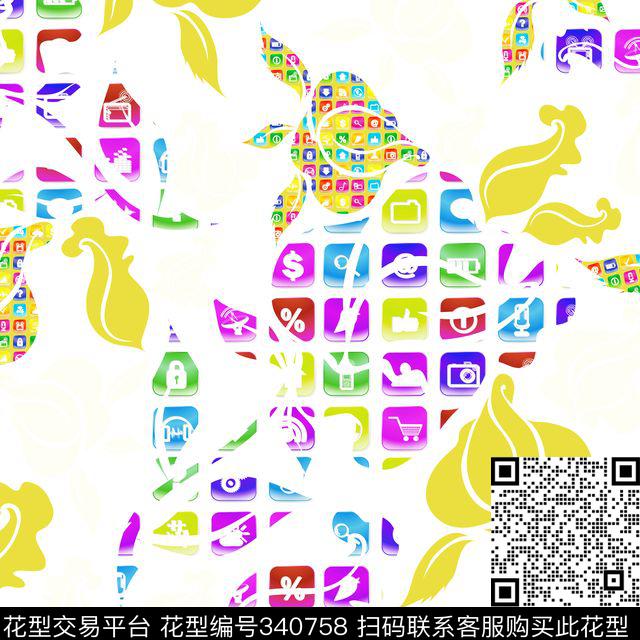 传统印花华亿平台下载（图片编号: 340758） - 瓦栏（Walan）