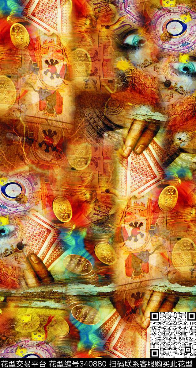 打折华亿平台数码印花华亿平台下载（图片编号: 340880） - 瓦栏（Walan）