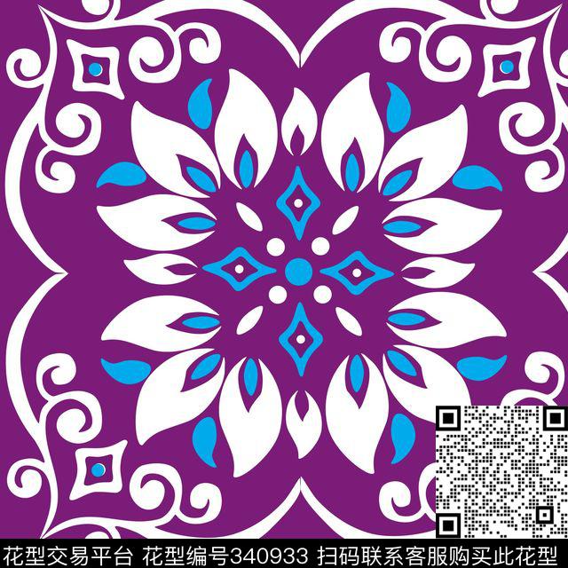 传统印花华亿平台下载（图片编号: 340933） - 瓦栏（Walan）