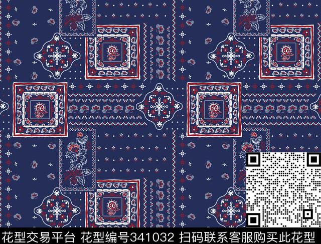 传统印花华亿平台下载（图片编号: 341032） - 瓦栏（Walan）