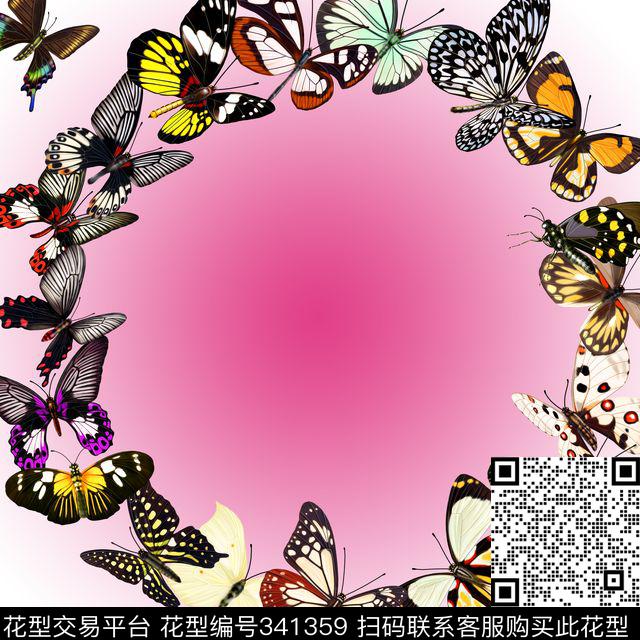 T恤胸花传统印花华亿平台下载（图片编号: 341359） - 瓦栏（Walan）