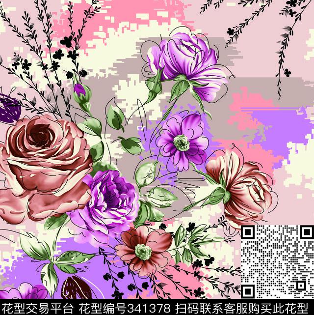 传统印花华亿平台下载（图片编号: 341378） - 瓦栏（Walan）