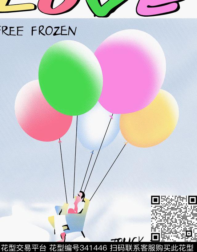 T恤胸花传统印花华亿平台下载（图片编号: 341446） - 瓦栏（Walan）