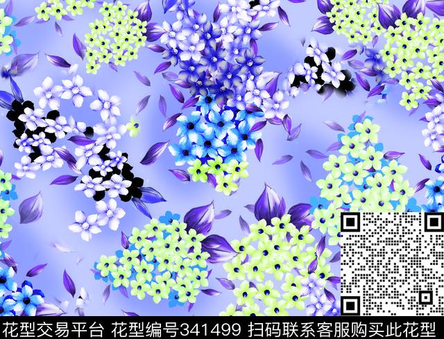 水墨、复古中国风类传统印花华亿平台下载（图片编号: 341499） - 瓦栏（Walan）