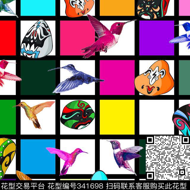 传统印花华亿平台下载（图片编号: 341698） - 瓦栏（Walan）