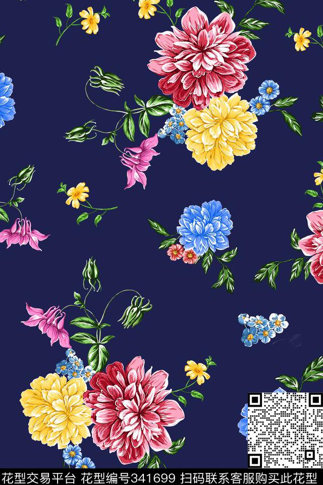 传统印花华亿平台下载（图片编号: 341699） - 瓦栏（Walan）