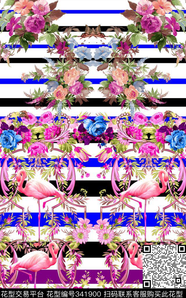 T-异域风情/Exotic数码印花华亿平台下载（图片编号: 341900） - 瓦栏（Walan）