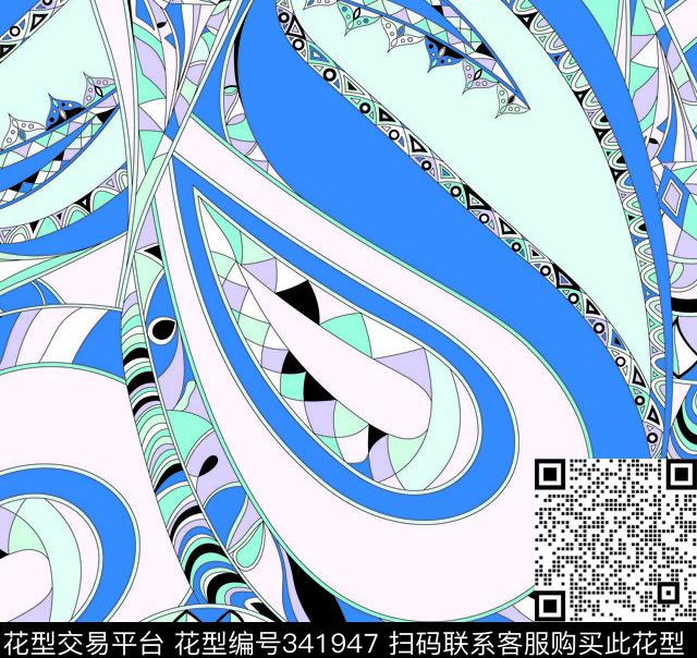 传统印花华亿平台下载（图片编号: 341947） - 瓦栏（Walan）