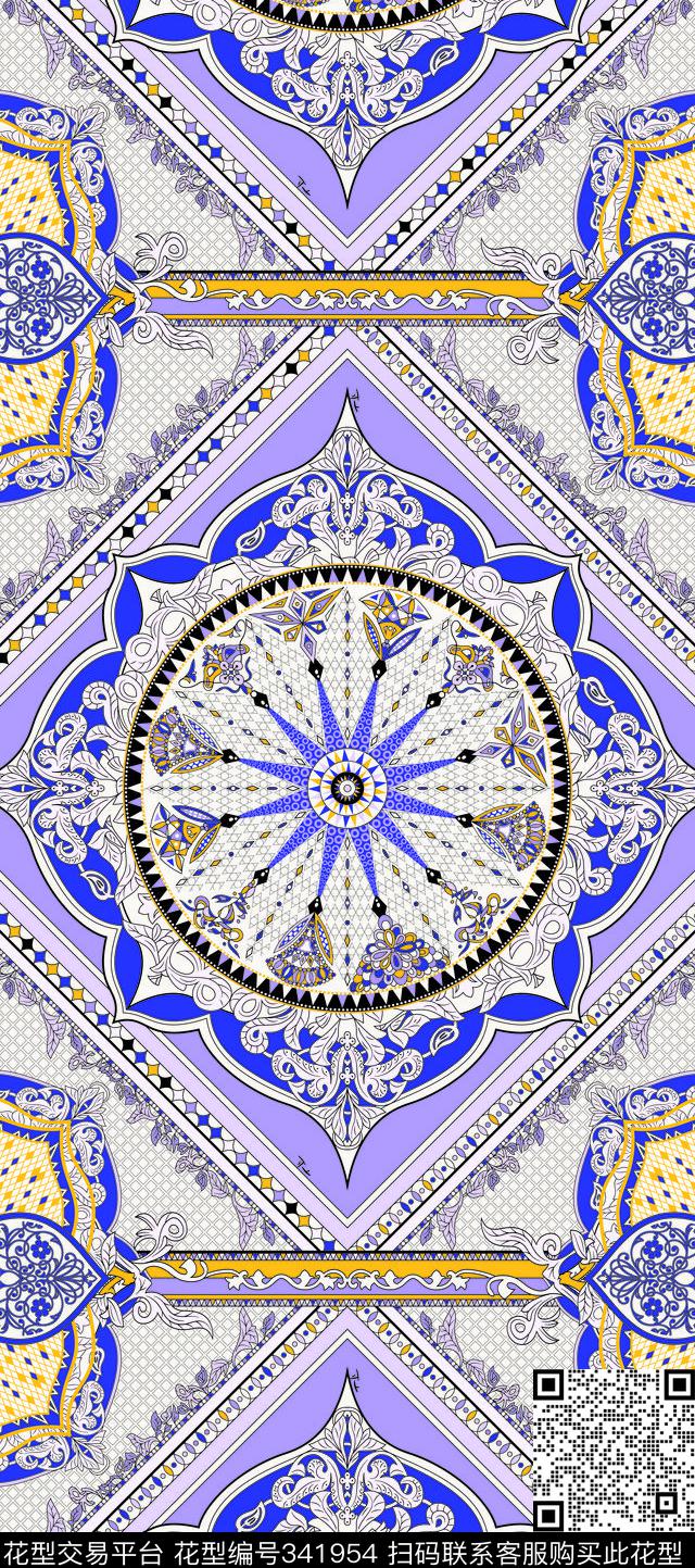 传统印花华亿平台下载（图片编号: 341954） - 瓦栏（Walan）