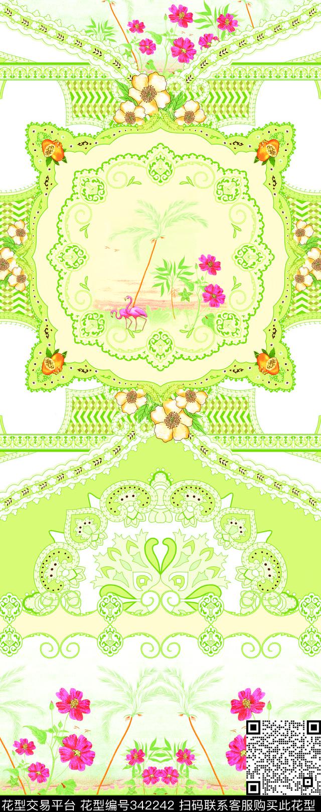 传统印花华亿平台下载（图片编号: 342242） - 瓦栏（Walan）