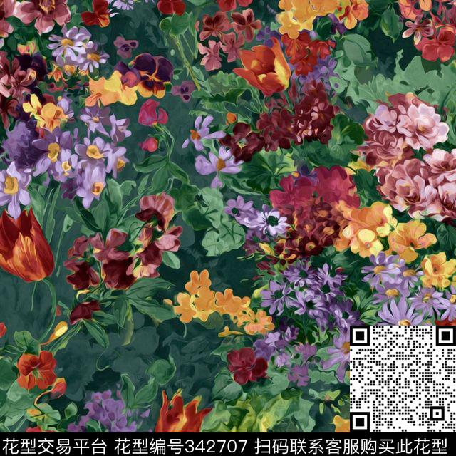 传统印花华亿平台下载（图片编号: 342707） - 瓦栏（Walan）