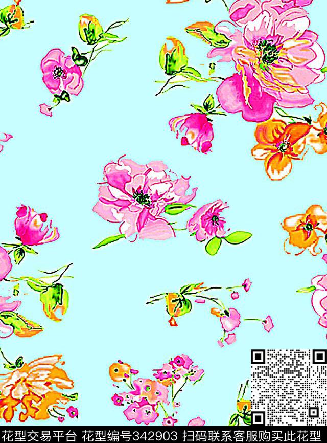 传统印花华亿平台下载（图片编号: 342903） - 瓦栏（Walan）