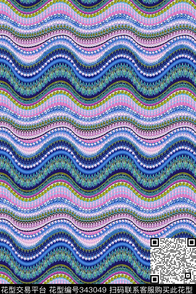 传统印花华亿平台下载（图片编号: 343049） - 瓦栏（Walan）