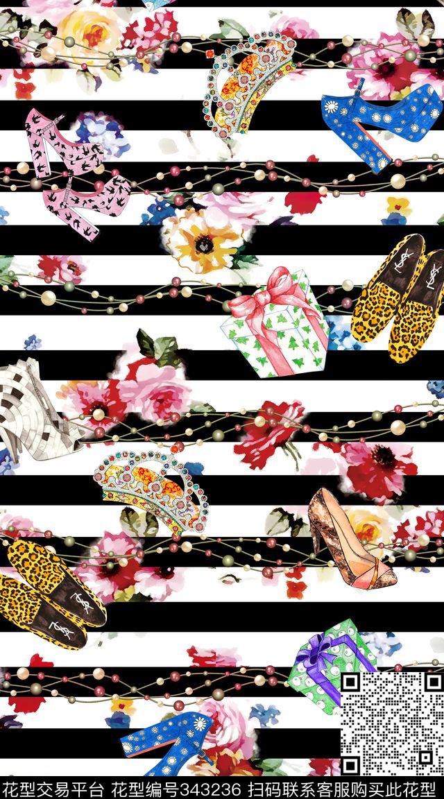 W-珠宝配饰/Jewellery数码印花华亿平台下载（图片编号: 343236） - 瓦栏（Walan）