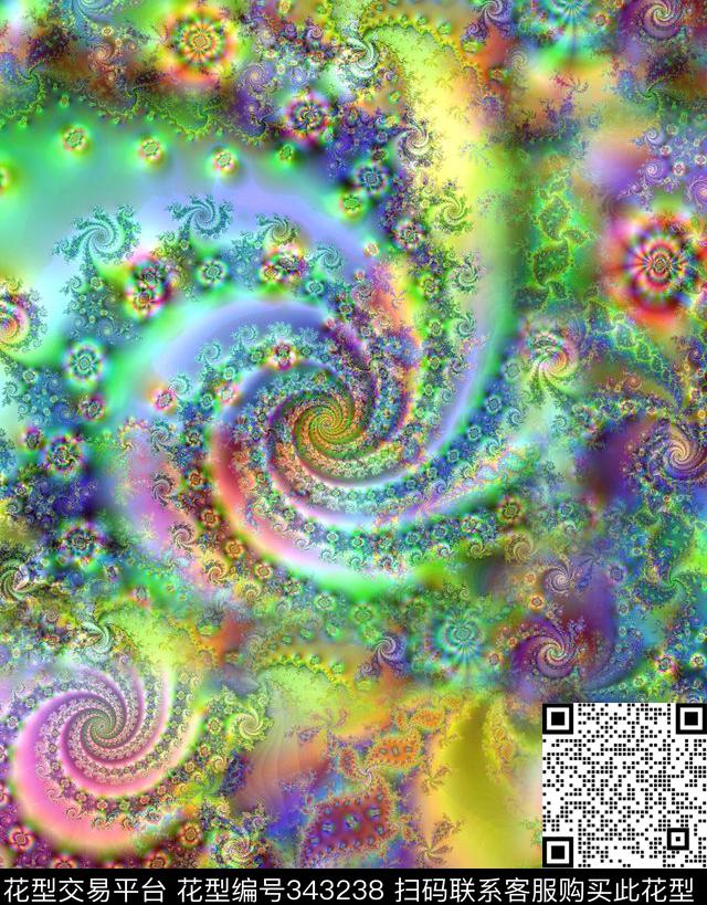 欧式欧式花纹火腿纹花卉-欧式花纹数码印花华亿平台下载（图片编号: 343238） - 瓦栏（Walan）