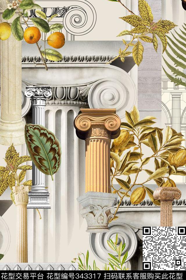流行时尚花等数码印花华亿平台下载（图片编号: 343317） - 瓦栏（Walan）