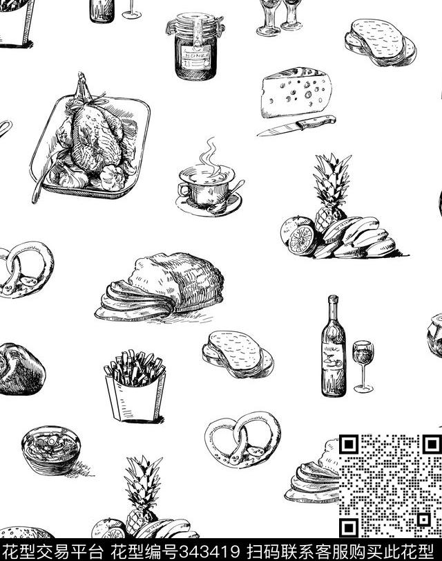 ♥红桃A〖潮流男装〗传统印花华亿平台下载（图片编号: 343419） - 瓦栏（Walan）