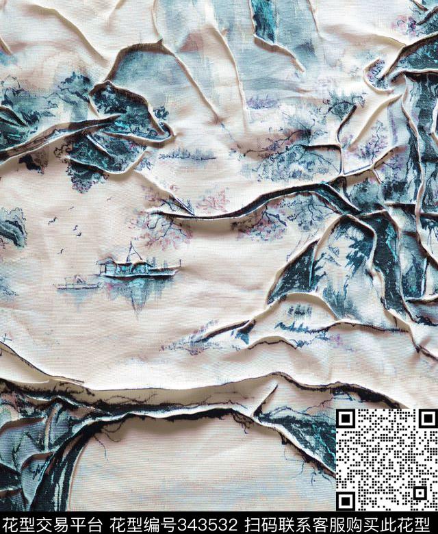 传统印花华亿平台下载（图片编号: 343532） - 瓦栏（Walan）