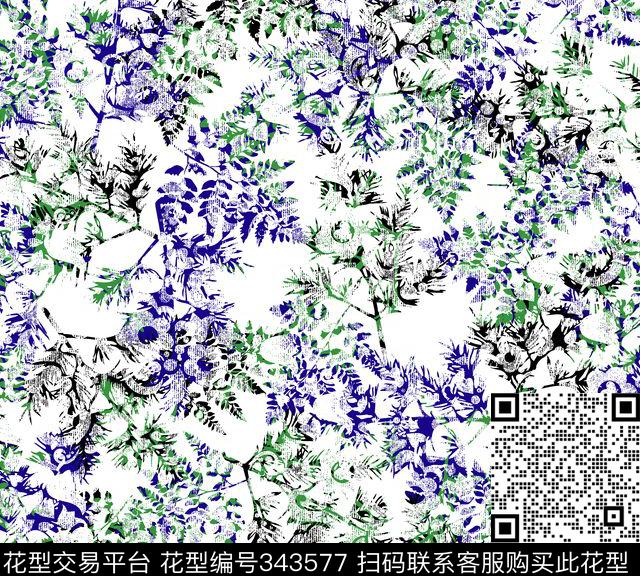 传统印花华亿平台下载（图片编号: 343577） - 瓦栏（Walan）