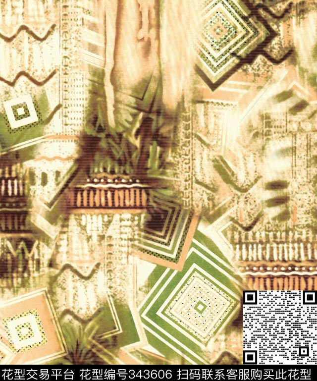 传统印花华亿平台下载（图片编号: 343606） - 瓦栏（Walan）