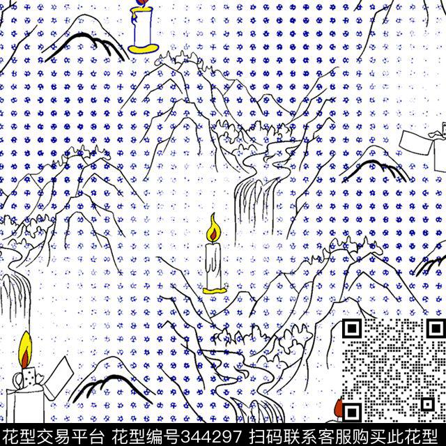 传统印花华亿平台下载（图片编号: 344297） - 瓦栏（Walan）