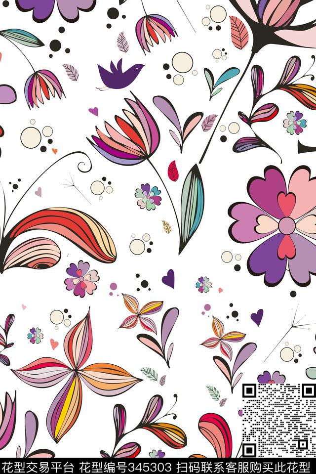 传统印花华亿平台下载（图片编号: 345303） - 瓦栏（Walan）