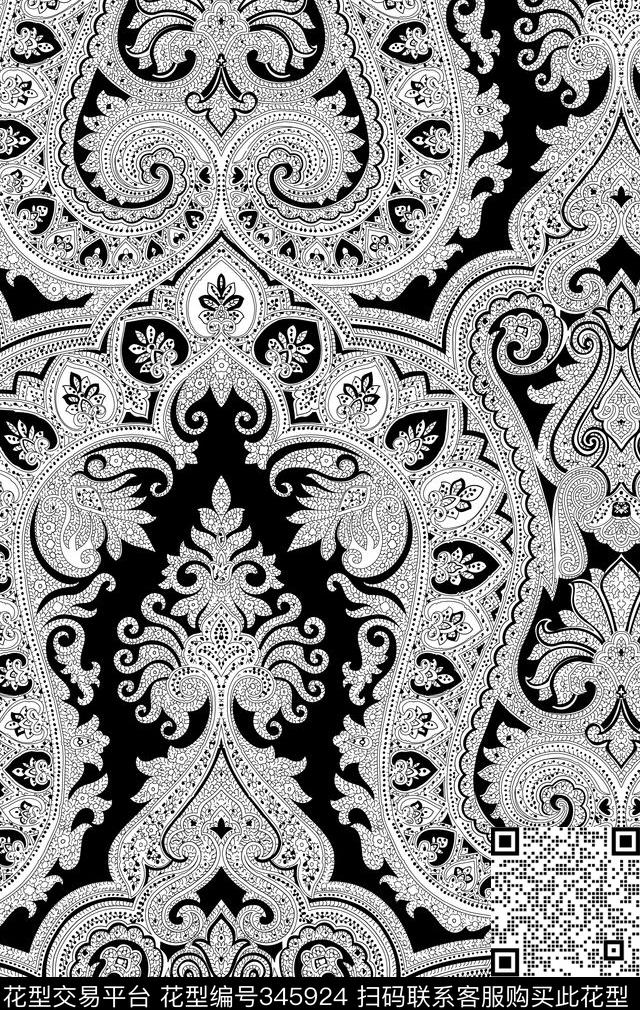 传统印花华亿平台下载（图片编号: 345924） - 瓦栏（Walan）