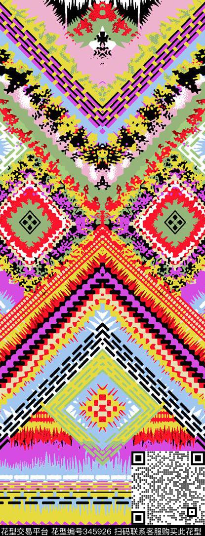 传统印花华亿平台下载（图片编号: 345926） - 瓦栏（Walan）