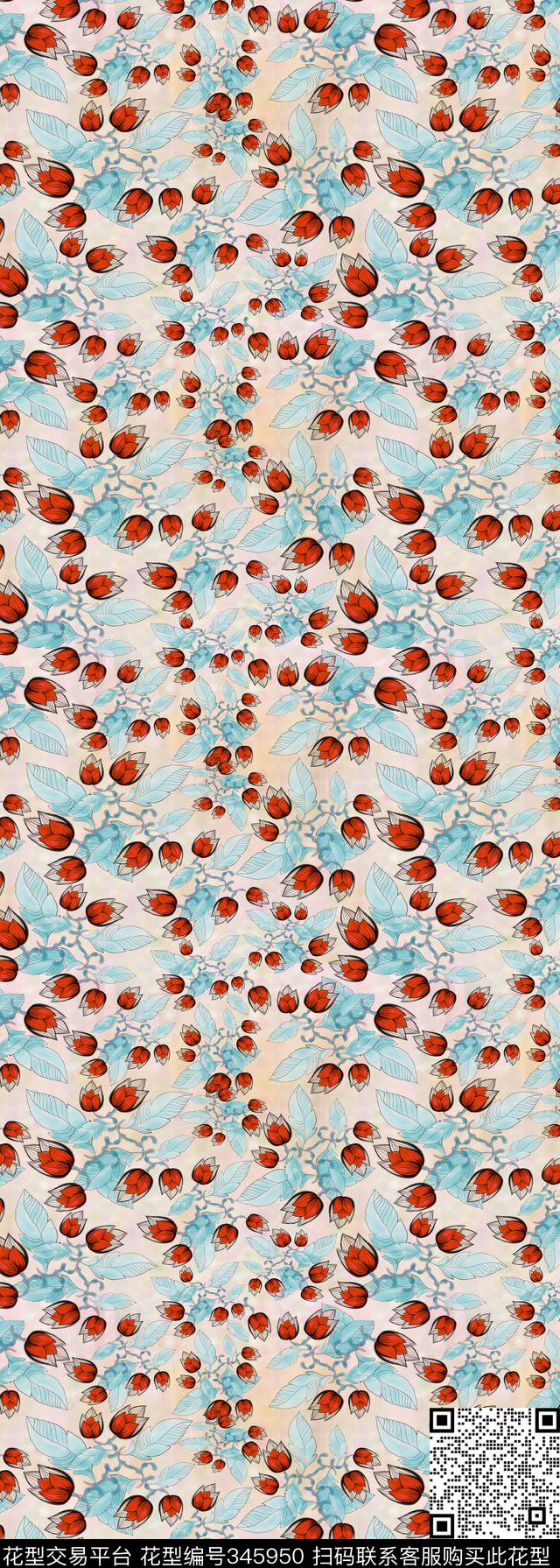 传统印花华亿平台下载（图片编号: 345950） - 瓦栏（Walan）