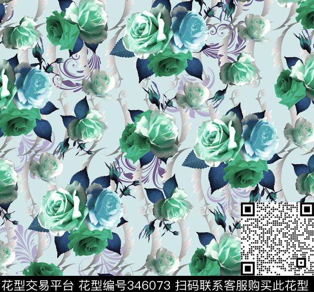 数码印花华亿平台下载（图片编号: 346073） - 瓦栏（Walan）