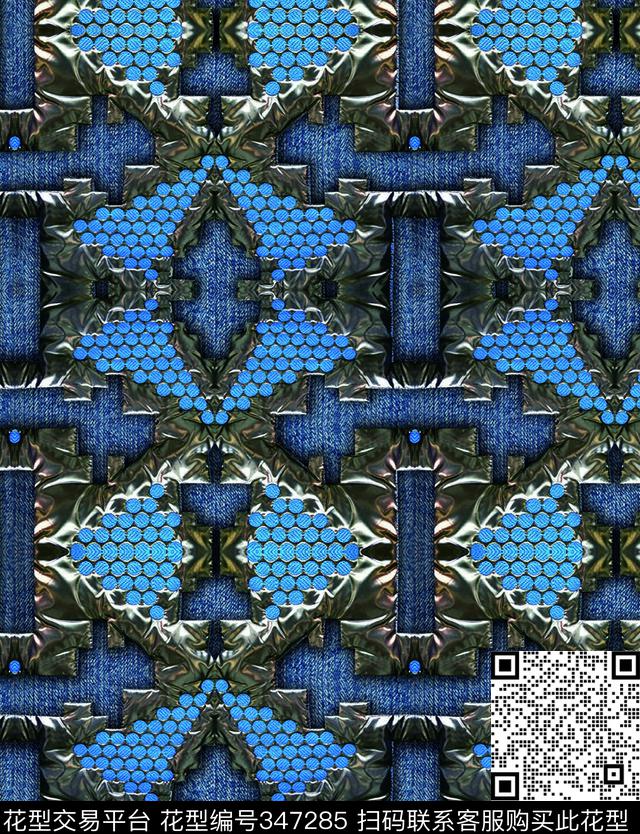 民族风数码印花华亿平台下载（图片编号: 347285） - 瓦栏（Walan）