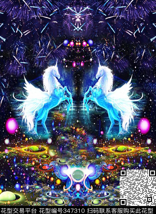 天空马定位女装数码印花华亿平台下载（图片编号: 347310） - 瓦栏（Walan）