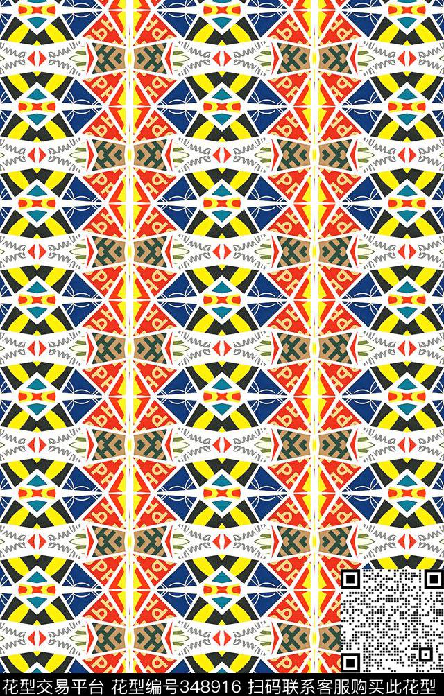 民族风欧式女装传统印花华亿平台下载（图片编号: 348916） - 瓦栏（Walan）