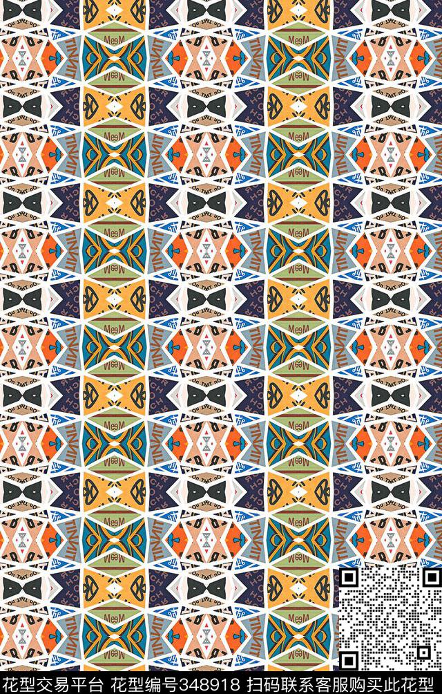 民族风欧式女装传统印花华亿平台下载（图片编号: 348918） - 瓦栏（Walan）