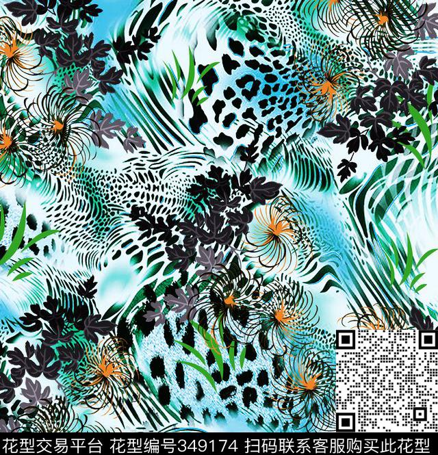 传统印花华亿平台下载（图片编号: 349174） - 瓦栏（Walan）