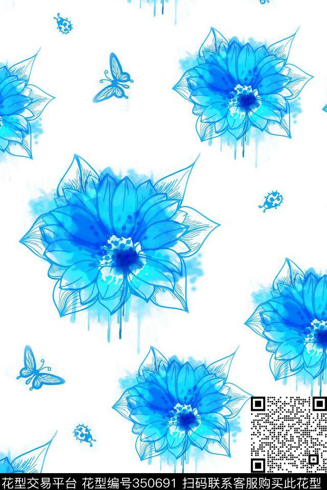 传统印花华亿平台下载（图片编号: 350691） - 瓦栏（Walan）