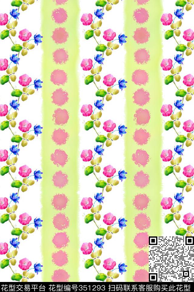 田园风小清新藤曼数码印花华亿平台下载（图片编号: 351293） - 瓦栏（Walan）