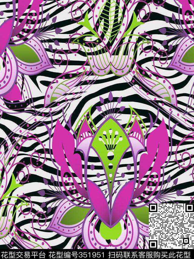 传统印花华亿平台下载（图片编号: 351951） - 瓦栏（Walan）