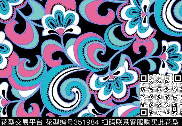 传统印花华亿平台下载（图片编号: 351984） - 瓦栏（Walan）