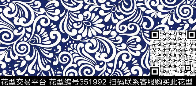 传统印花华亿平台下载（图片编号: 351992） - 瓦栏（Walan）