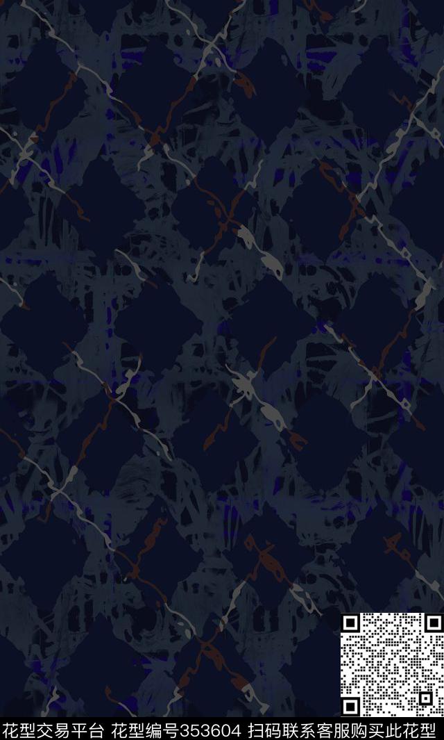 抽象几何传统印花华亿平台下载（图片编号: 353604） - 瓦栏（Walan）