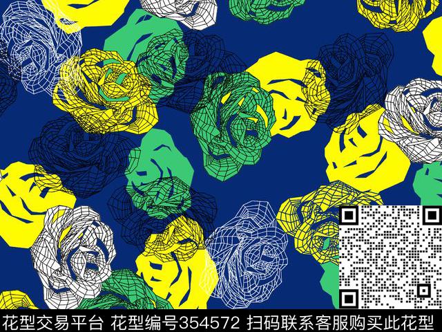 抽象矢量清新传统印花华亿平台下载（图片编号: 354572） - 瓦栏（Walan）