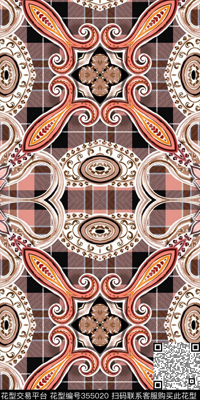 女装男装复古数码印花华亿平台下载（图片编号: 355020） - 瓦栏（Walan）