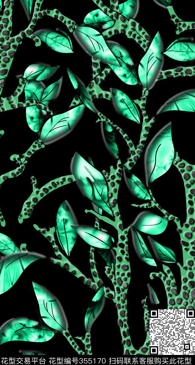 欧美风复古立体数码印花华亿平台下载（图片编号: 355170） - 瓦栏（Walan）